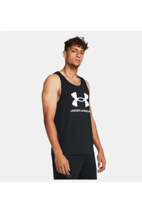 Under Armour UA Sportstyle Logo Tank Erkek Atlet - 1