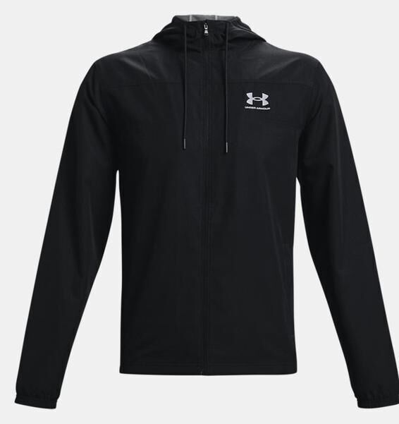 Under Armour UA Sportstyle Windbreaker SİYAH Erkek Eşofman Üstü - 4
