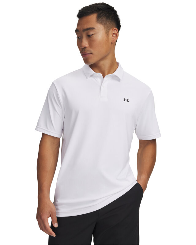 Under Armour UA T2G Pique Polo Beyaz Erkek Polo Tshirt - Under Armour