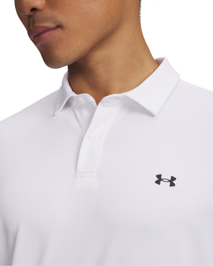 Under Armour UA T2G Pique Polo Beyaz Erkek Polo Tshirt - 3