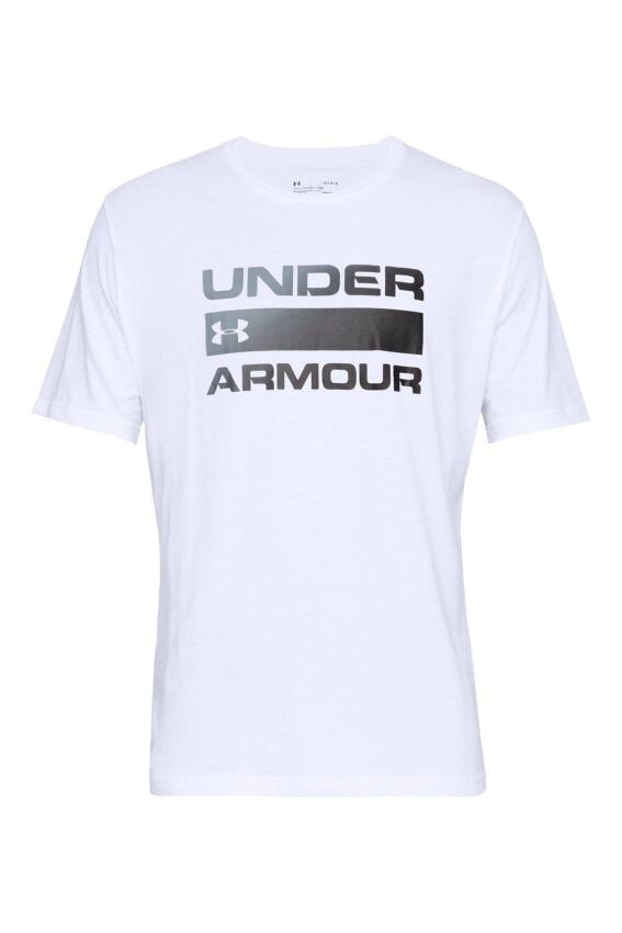 Under Armour UA TEAM ISSUE WORDMARK SS BEYAZ Erkek Tshirt 1329582-100 - 4