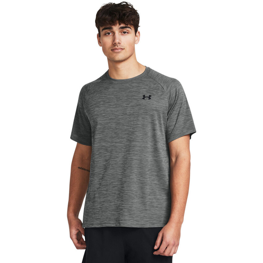 Under Armour UA Tech Textured SS Erkek Tshirt - 1