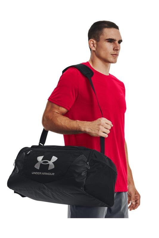 Under Armour UA Undeniable 5.0 Duffle SM Siyah-Siyah-Gümüş Erkek Spor Çantası 1369222-001 - 7