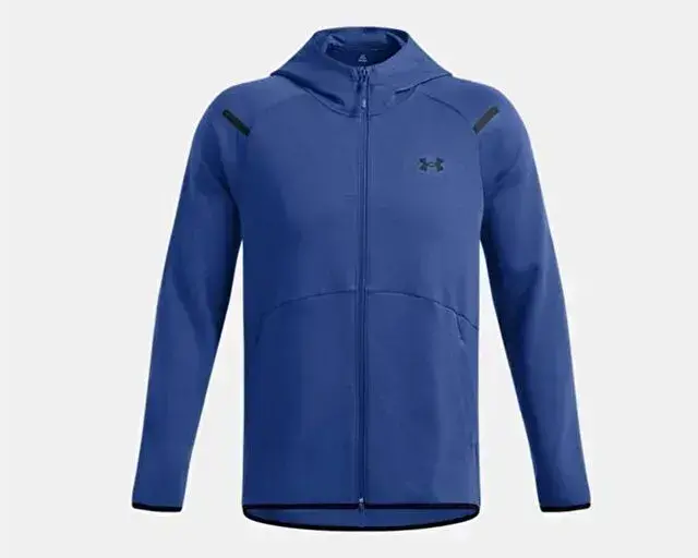 Under Armour Unstoppable Flc FZ HD EU Mavi Erkek Mont - 4