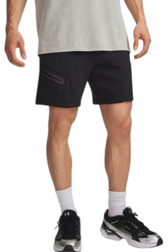 Under Armour UA Unstoppable Flc Shorts Siyah Erkek Şort - 1