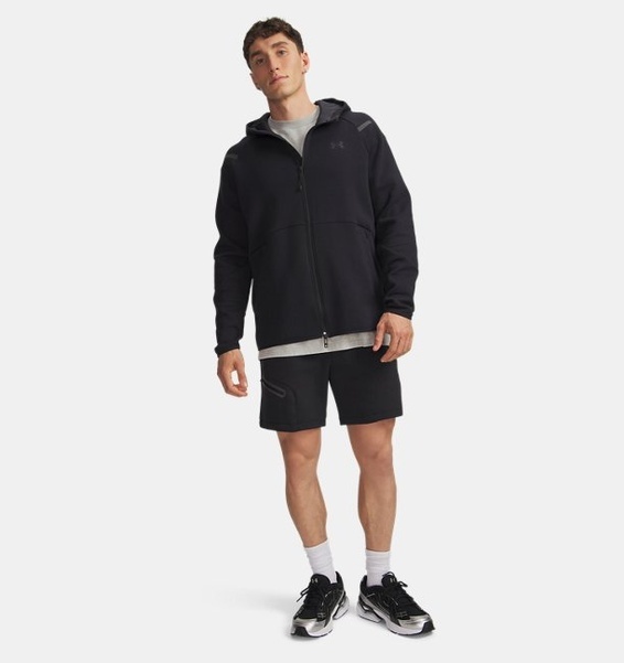 Under Armour UA Unstoppable Flc Shorts Siyah Erkek Şort - 3