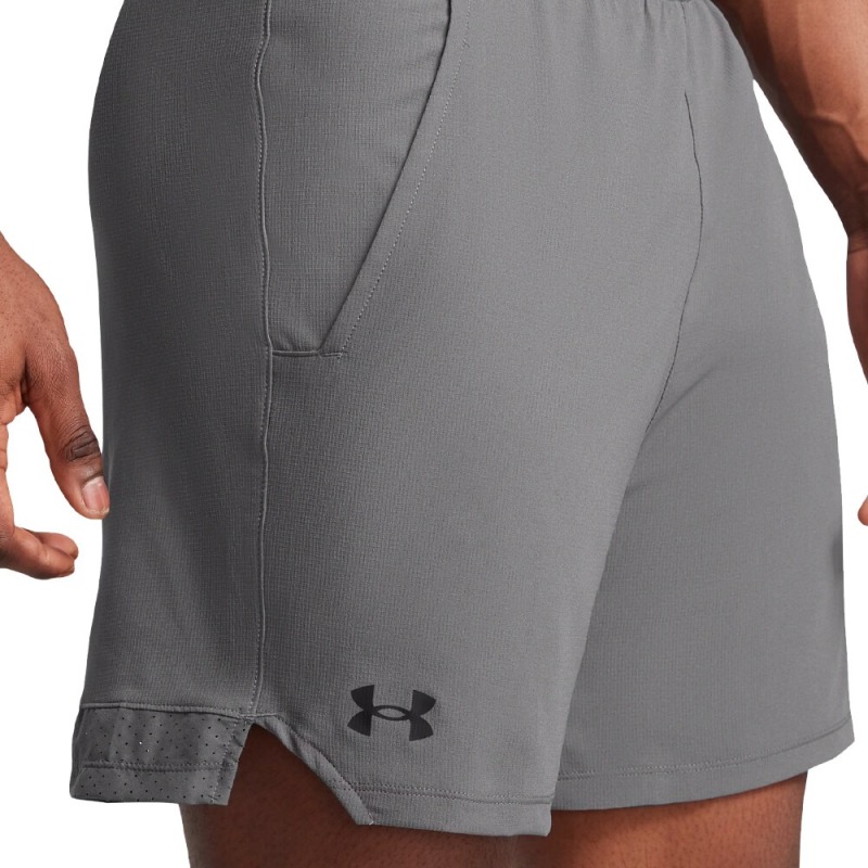 Under Armour UA Vanish Woven 6in Shorts Gri Erkek Şort - 5