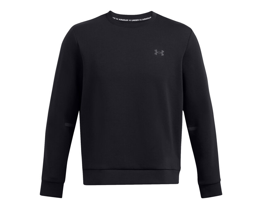 Under Armour Unstoppable Flc Crew EU Siyah Erkek Sweatshirt - 4