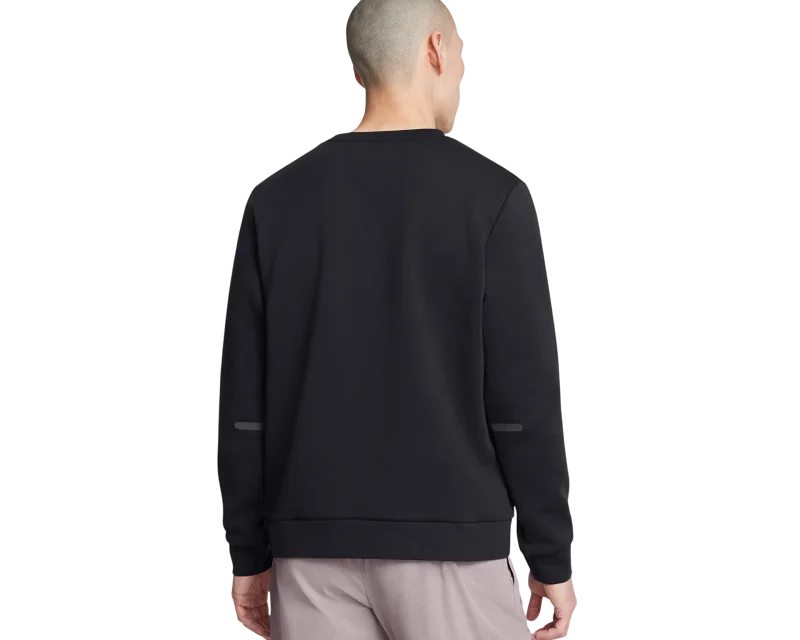 Under Armour Unstoppable Flc Crew EU Siyah Erkek Sweatshirt - 2
