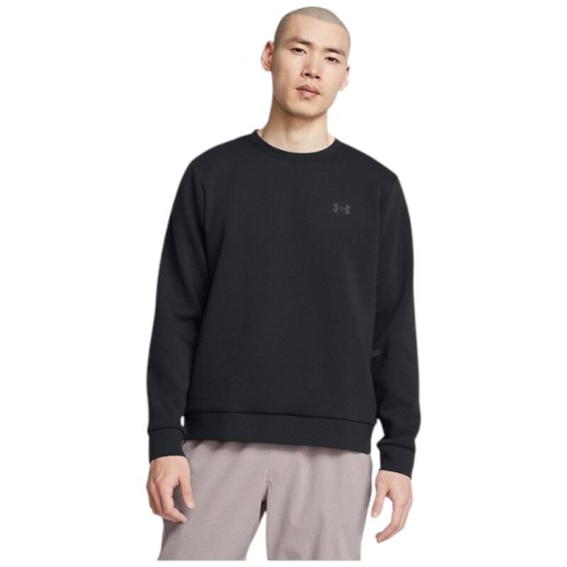Under Armour Unstoppable Flc Crew EU Siyah Erkek Sweatshirt - 1