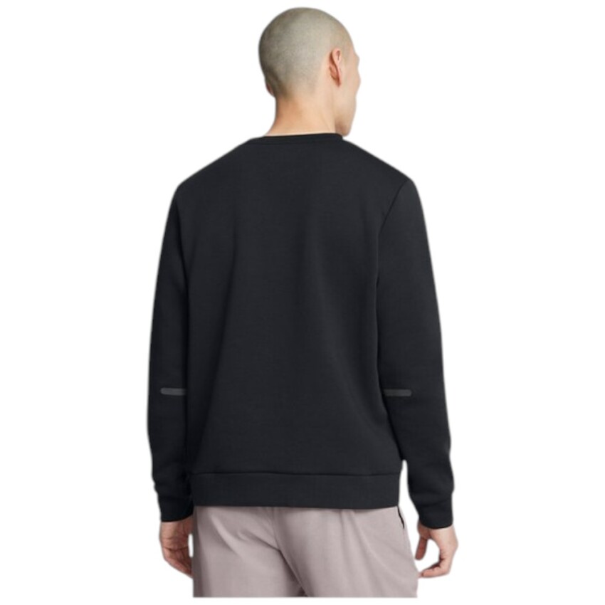 Under Armour Unstoppable Flc Crew EU Siyah Erkek Sweatshirt - 2