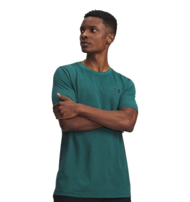 Under Armour Vanish Seamless SS Yeşil Erkek Tshirt - Under Armour
