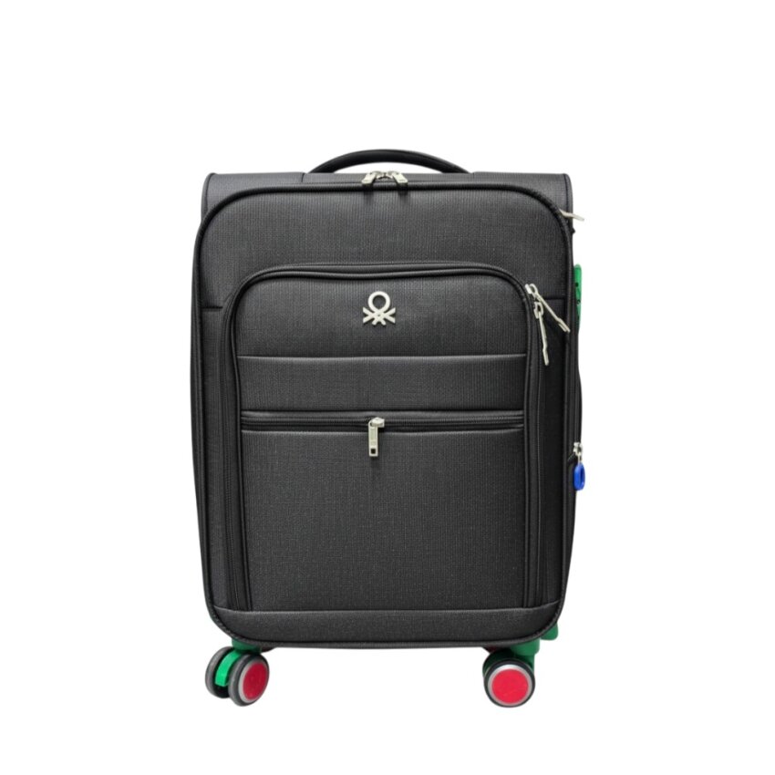 United Colors Of Benetton Trolley 50 Cm Siyah Unisex Valiz - 1