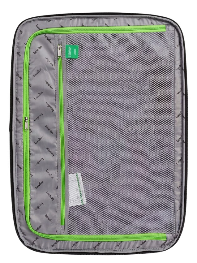 United Colors Of Benetton Trolley 50 Cm Siyah Unisex Valiz - 5