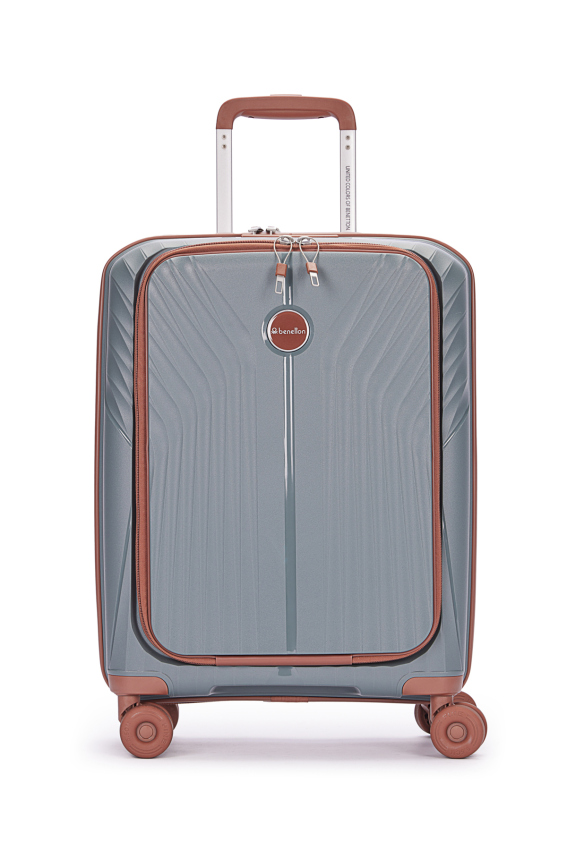 United Colors Of Benetton Trolley 50 Cm Unisex Antrasit Valiz - 1