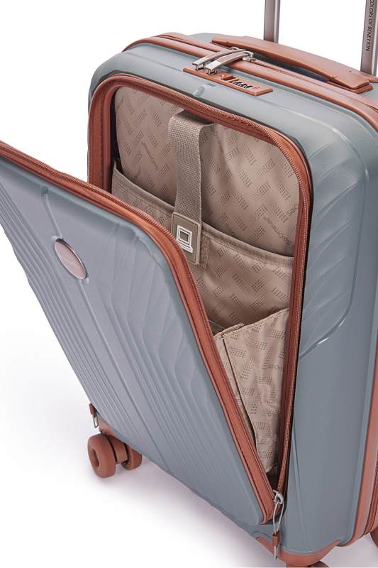 United Colors Of Benetton Trolley 50 Cm Unisex Antrasit Valiz - 4