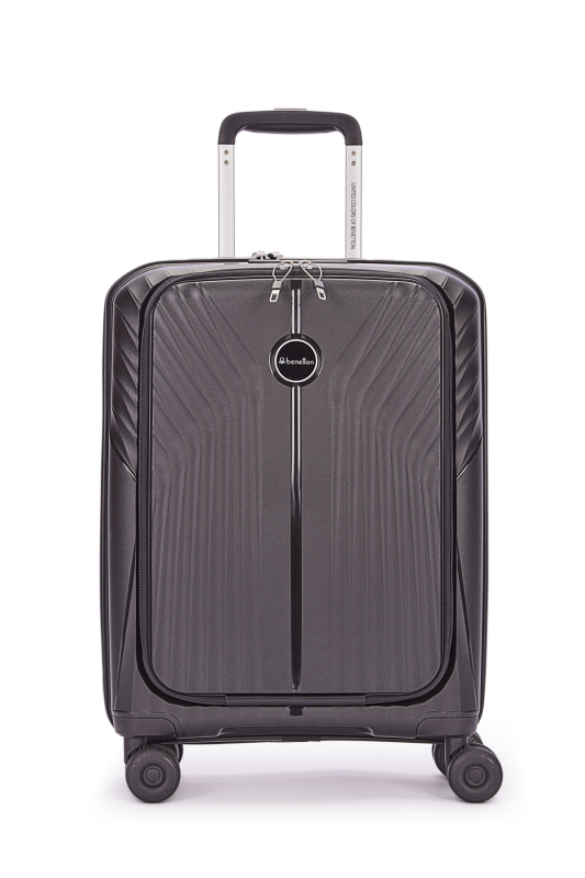 United Colors Of Benetton Trolley 50 Cm Unisex Siyah Valiz - United Colors Of Benetton