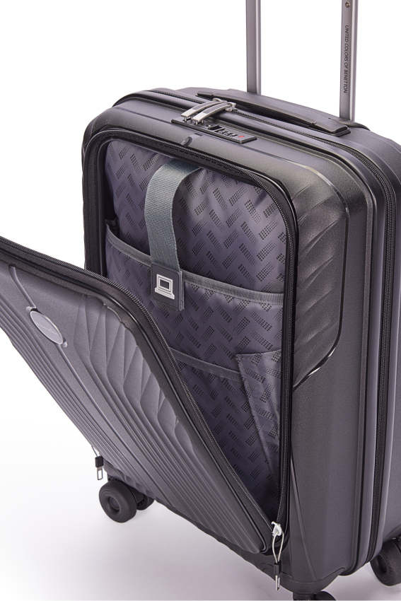 United Colors Of Benetton Trolley 50 Cm Unisex Siyah Valiz - 4