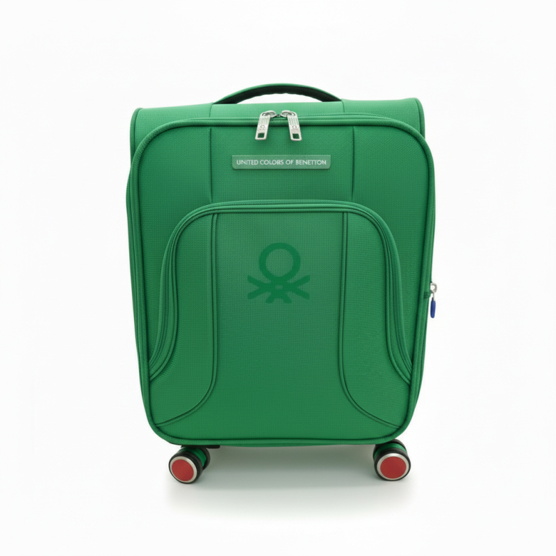 United Colors Of Benetton Trolley 50 Cm Yeşil Unisex Valiz - United Colors Of Benetton