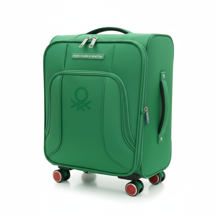 United Colors Of Benetton Trolley 50 Cm Yeşil Unisex Valiz - 2