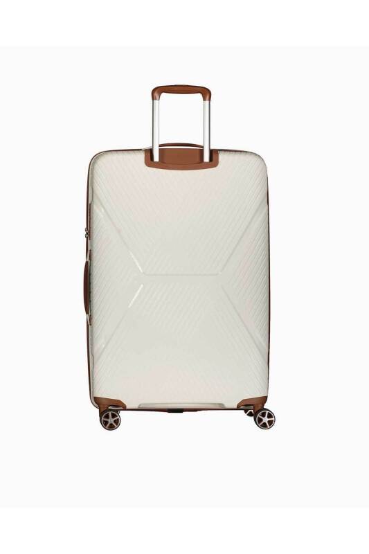 United Colors Of Benetton Trolley 60 Cm Beyaz Unisex Valiz - 3