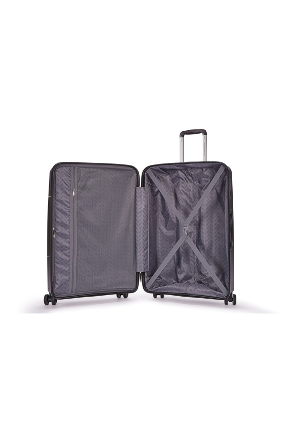 United Colors Of Benetton Trolley 60 Cm Siyah Unisex Valiz - 4