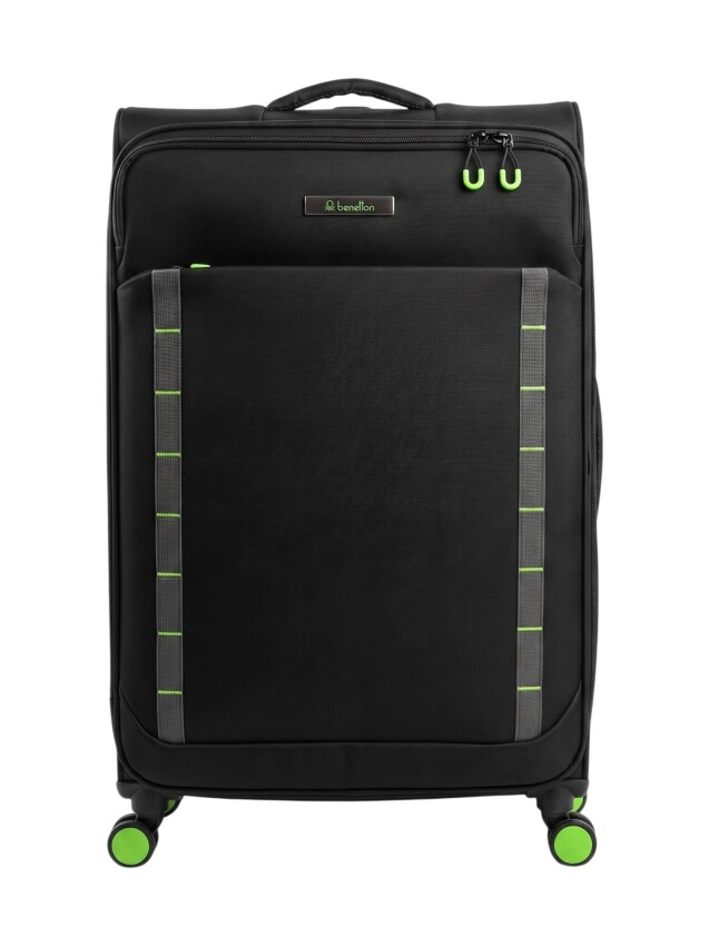 United Colors Of Benetton Trolley 60 Cm Siyah Unisex Valiz - 1