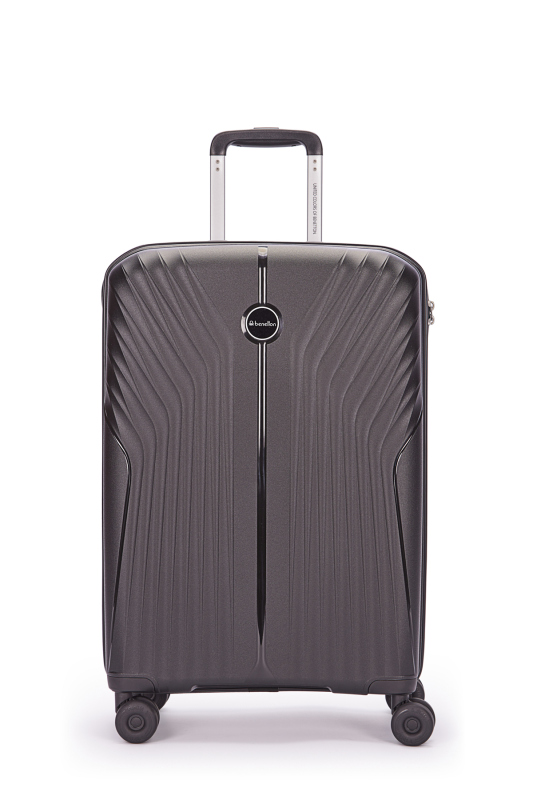 United Colors Of Benetton Trolley 60 Cm Unisex Siyah Valiz - United Colors Of Benetton