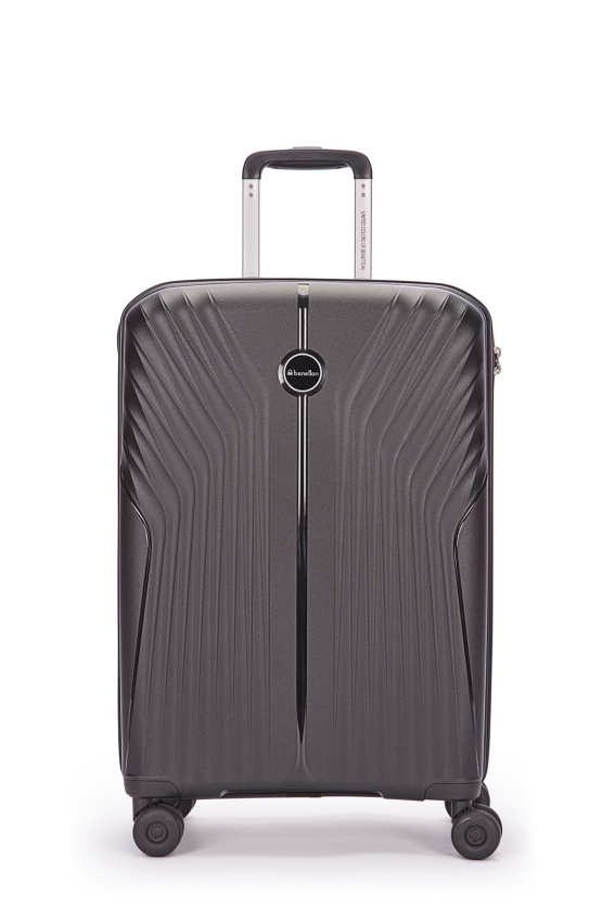 United Colors Of Benetton Trolley 60 Cm Unisex Siyah Valiz - 1