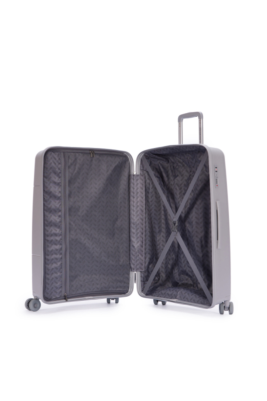 United Colors Of Benetton Trolley 70 Cm Gri Unisex Valiz - 3