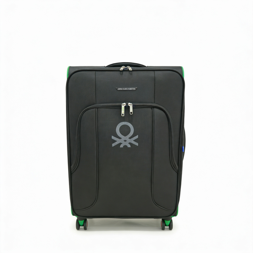 United Colors Of Benetton Trolley 70 Cm Siyah Unisex Valiz - 1