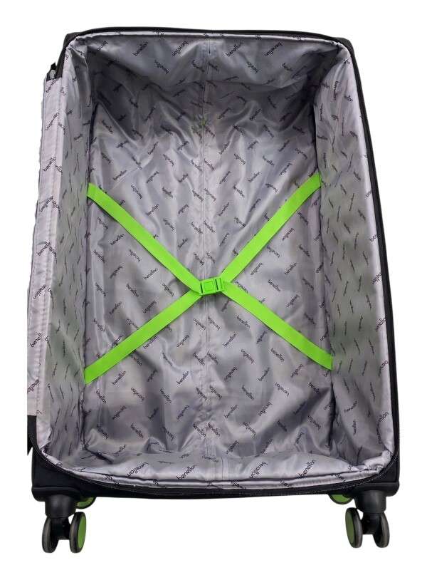 United Colors Of Benetton Trolley 70 Cm Siyah Unisex Valiz - 4