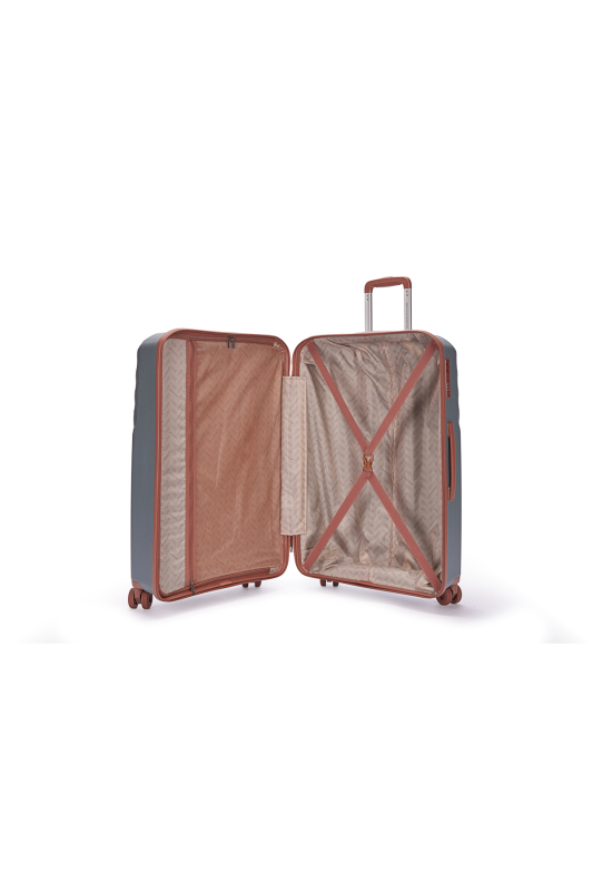 United Colors Of Benetton Trolley 70 Cm Unisex Antrasit Valiz - 6