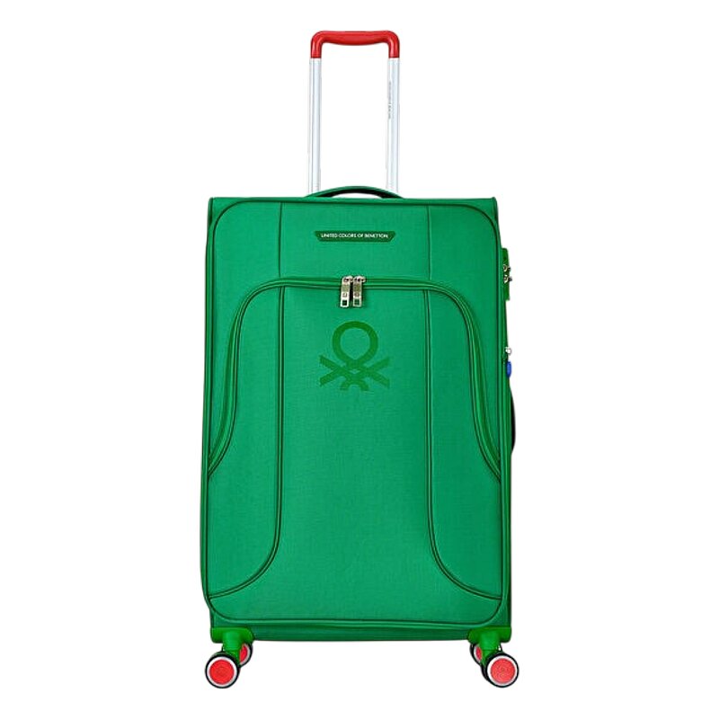 United Colors Of Benetton Trolley 70 Cm Yeşil Unisex Valiz - United Colors Of Benetton