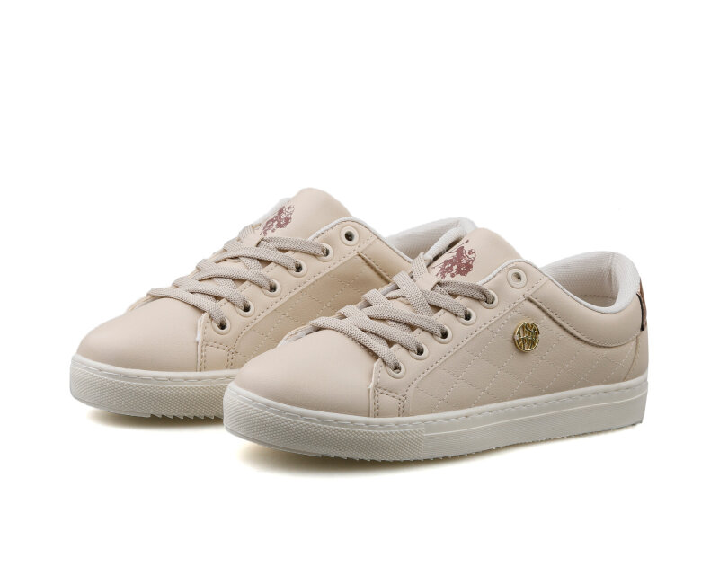 U.S. Polo Assn. 3I TIGGY 3FX Bej Kadın Sneaker - 4