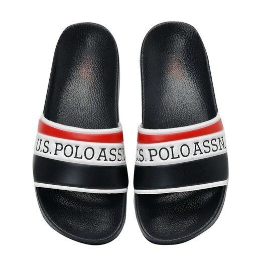 U.S. Polo Assn. 3M MOLLY 3FX LACİVERT Erkek Terlik - 4