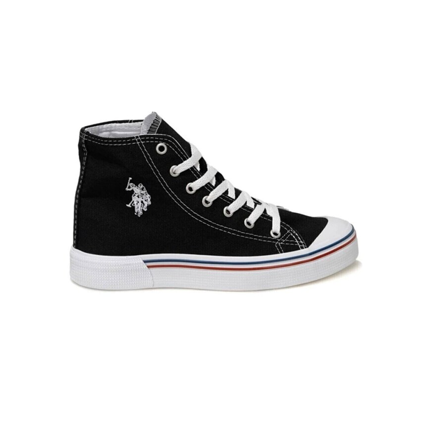 U.S. Polo Assn. 3M PENELOPE HIGH 3FX SİYAH Erkek Spor Ayakkabı - 1