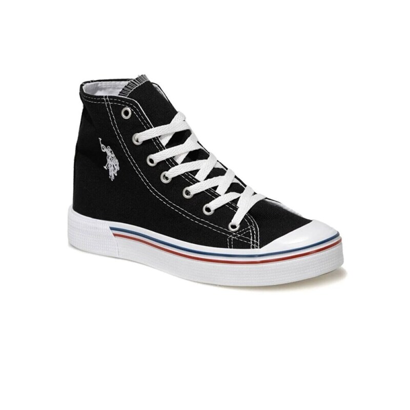 U.S. Polo Assn. 3M PENELOPE HIGH 3FX SİYAH Erkek Spor Ayakkabı - 2