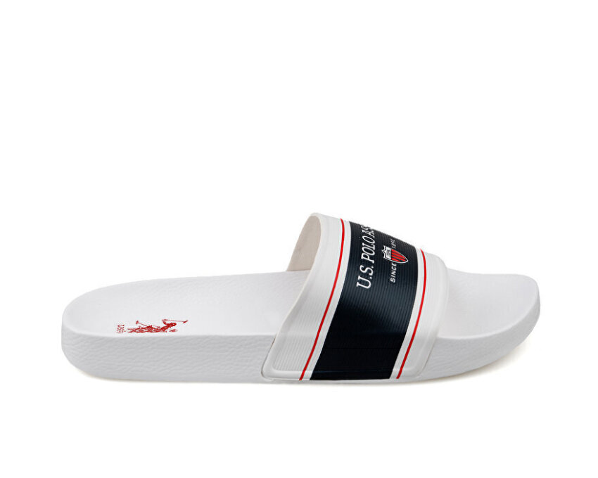 U.S. Polo Assn. 3M RUGBY GR 3FX BEYAZ Çocuk Terlik - 1