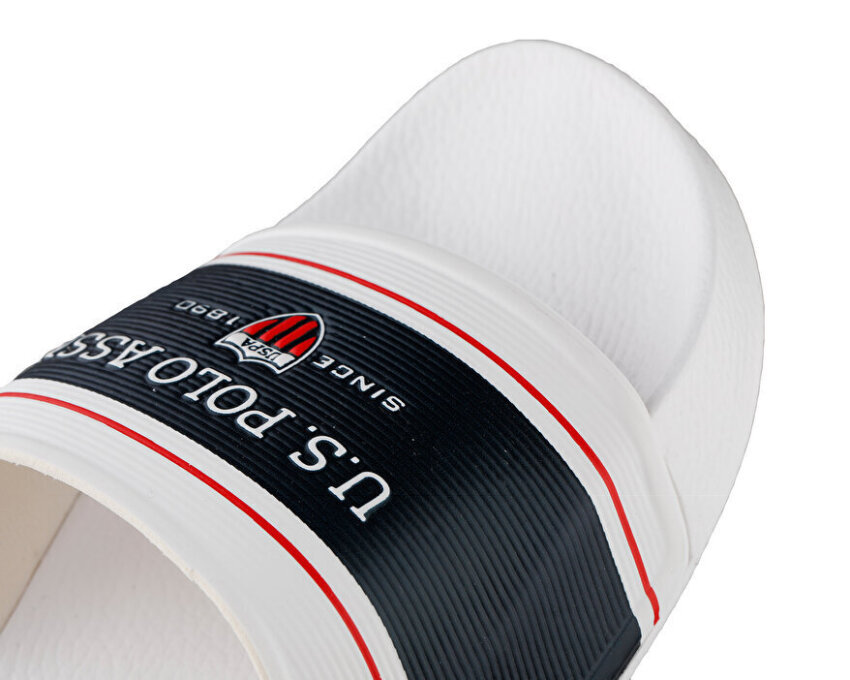 U.S. Polo Assn. 3M RUGBY GR 3FX BEYAZ Çocuk Terlik - 6
