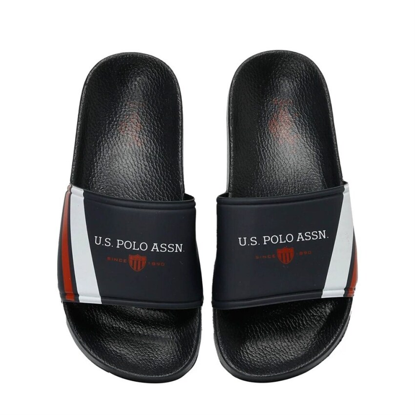 U.S. Polo Assn. 3M WILLY GR 3FX LACİVERT Çocuk Terlik - 4