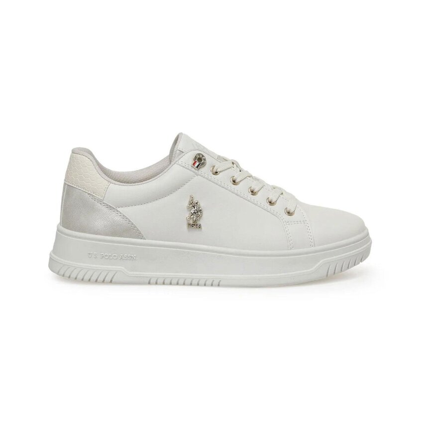 U.S. Polo Assn. 3S ONZA 3PR Bej Kadın Sneaker - 1