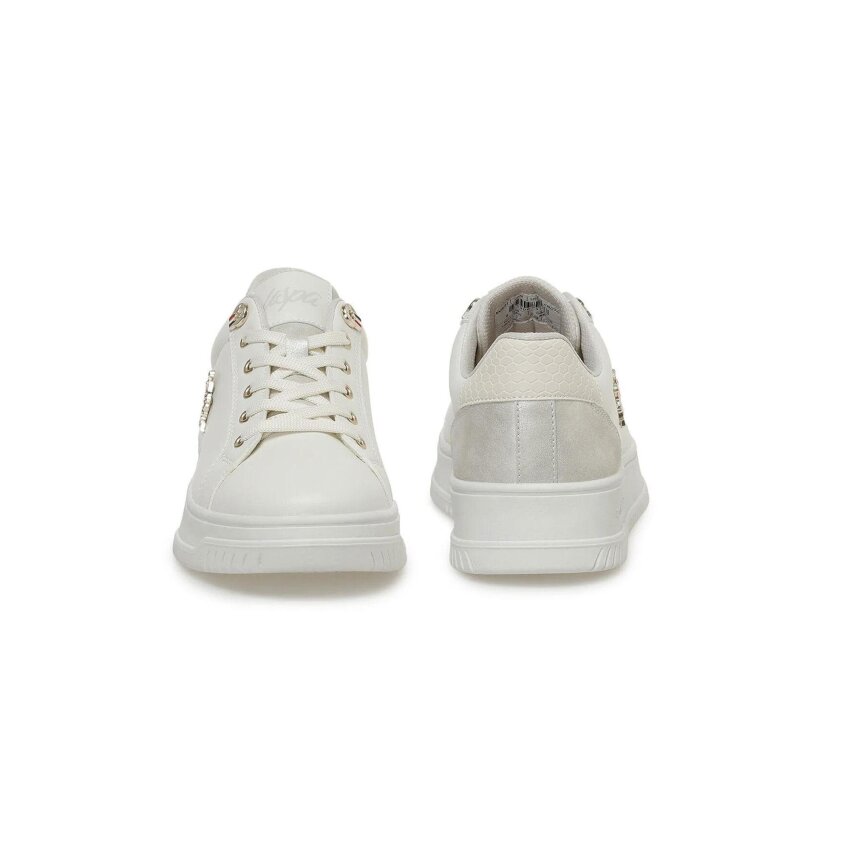 U.S. Polo Assn. 3S ONZA 3PR Bej Kadın Sneaker - 5
