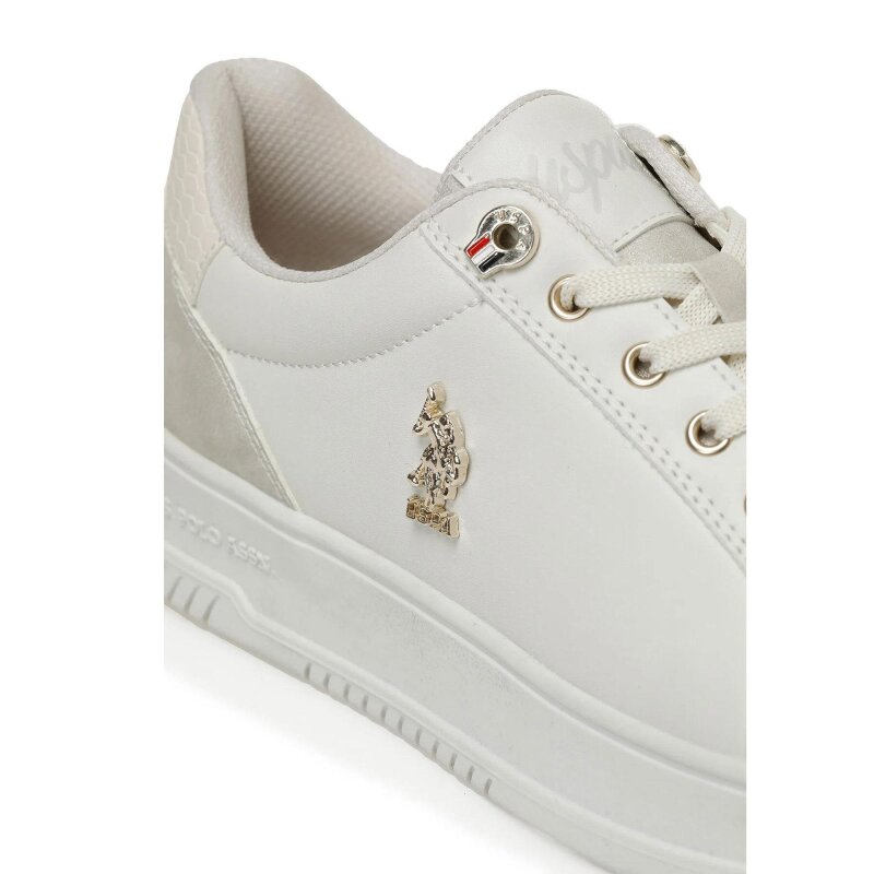 U.S. Polo Assn. 3S ONZA 3PR Bej Kadın Sneaker - 7