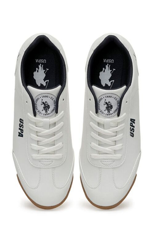 U.S. Polo Assn. 3W DEEP 3PR BEYAZ Erkek Sneaker - 4
