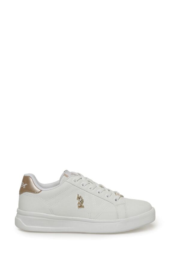 U.S. Polo Assn. 3W EXTRA 3PR BEYAZ Kadın Sneaker - 1