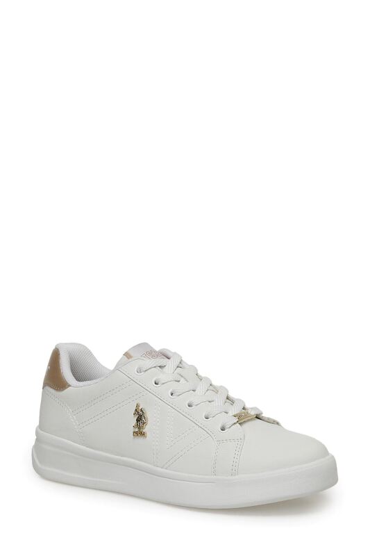 U.S. Polo Assn. 3W EXTRA 3PR BEYAZ Kadın Sneaker - 2