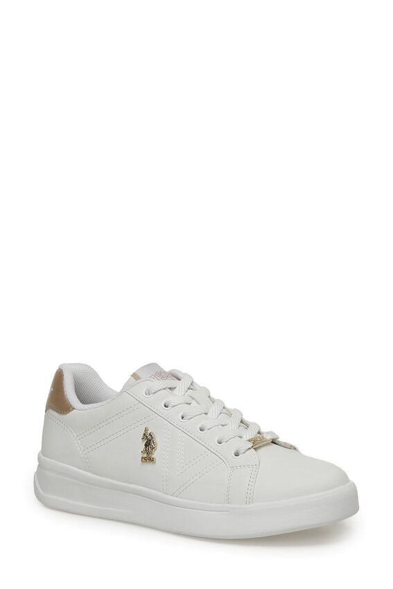 U.S. Polo Assn. 3W EXTRA 3PR BEYAZ Kadın Sneaker - 2