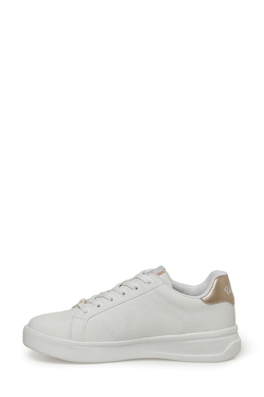 U.S. Polo Assn. 3W EXTRA 3PR BEYAZ Kadın Sneaker - 3