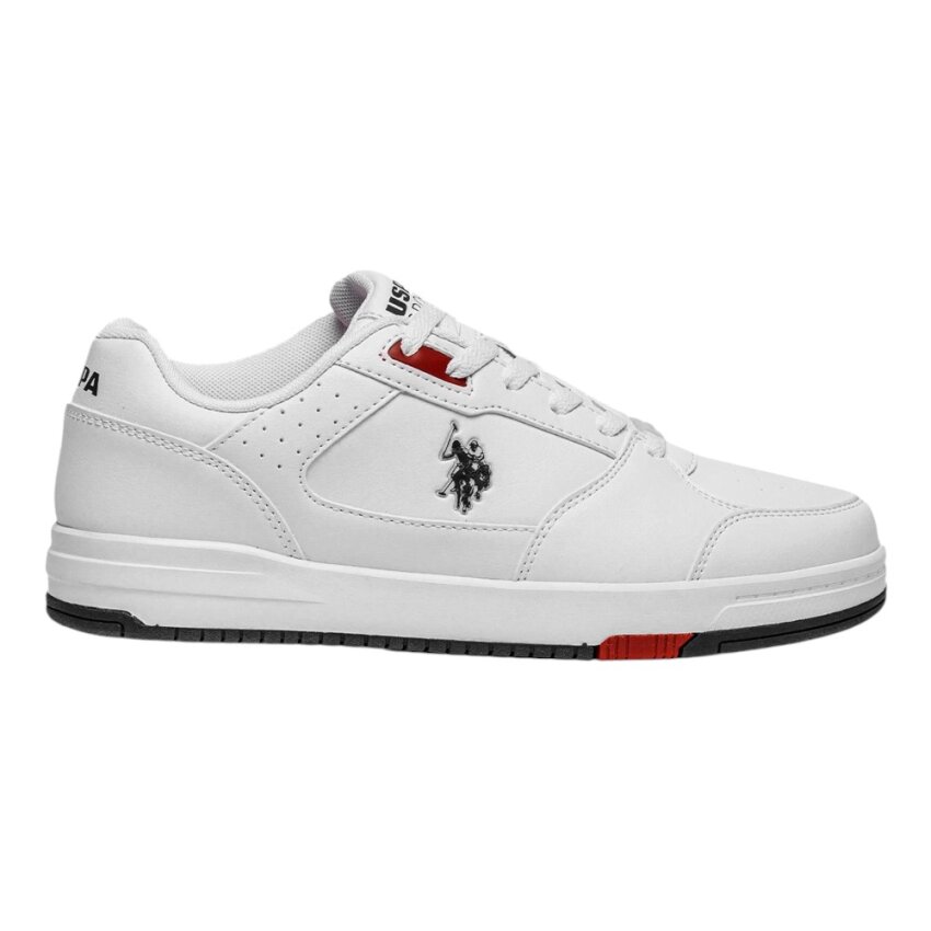 U.S. Polo Assn. 3W PRESTO 3PR BEYAZ Erkek Sneaker - 1